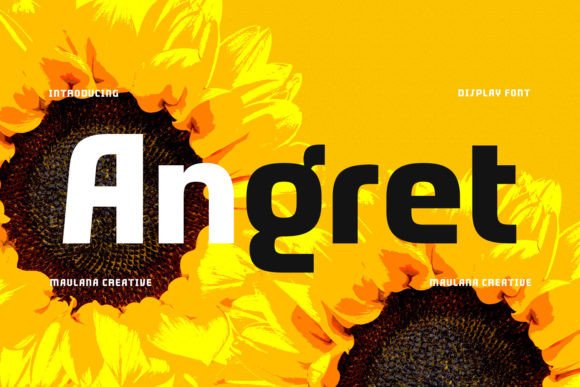 Angret Font: Bold Sans Serif for Digital Marketing