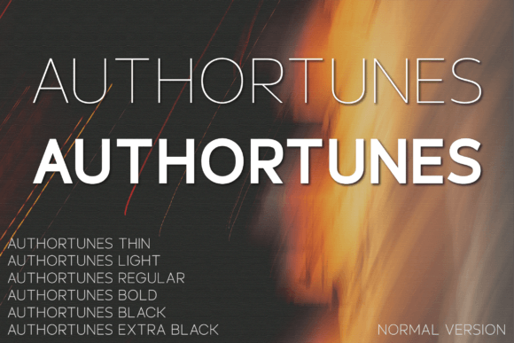 Authortunes Font for Professional Branding