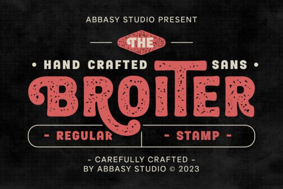 Broiter Font: Modern Sans Serif for Branding