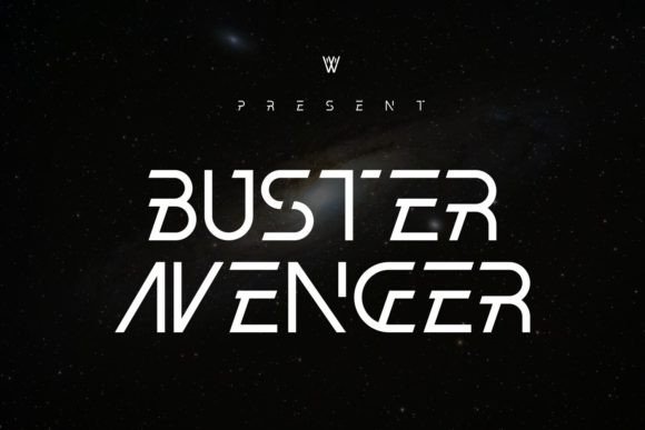 Buster Avenger Font for Modern Branding
