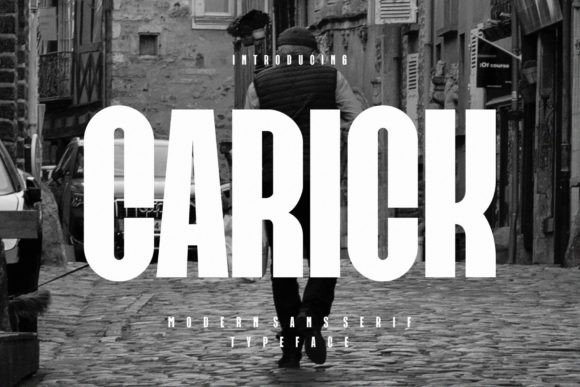 Carick Typeface for Modern Business Branding