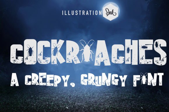Cockroaches Font for Bold Brand Identity
