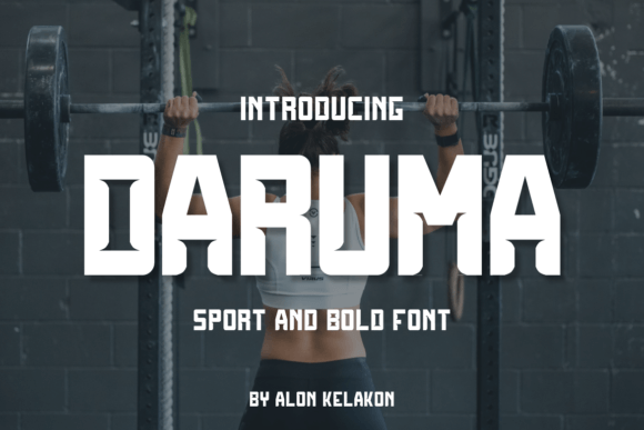 Daruma: A Bold Sans Serif Font for Web Design