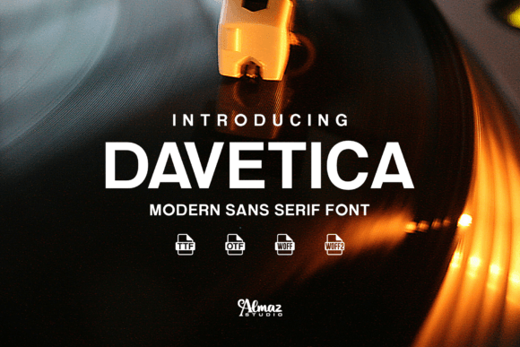 Davetica: A Modern Typeface for Elegant Editorial Design