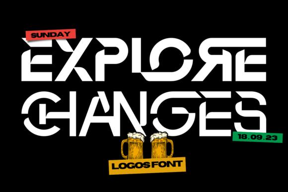 Explore Changes: A Modern Sans Serif Font for Crafters