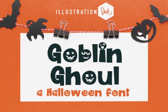 Goblin Ghoul: A Hand-Crafted Sans Serif Typeface
