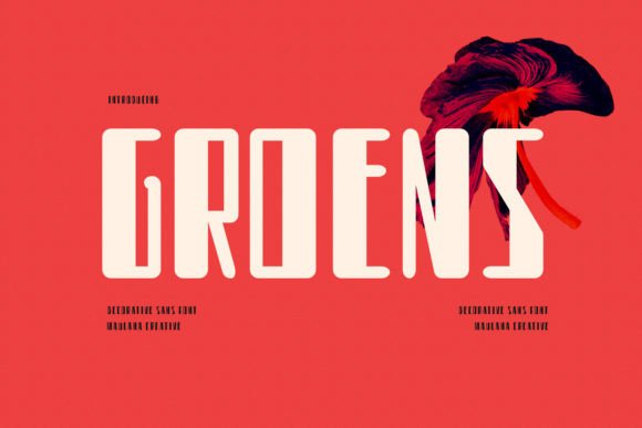 Groens: The Bold Sans Serif Font for Modern Brands