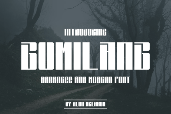 Gumilang: A Modern Sans Serif Typeface for Editors