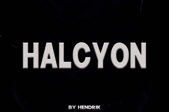 Halcyon Typeface for Modern Editorial Design