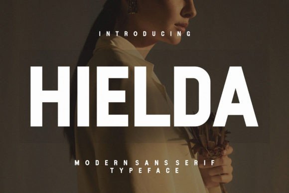 Hielda: The Bold Sans Serif Font for Makers