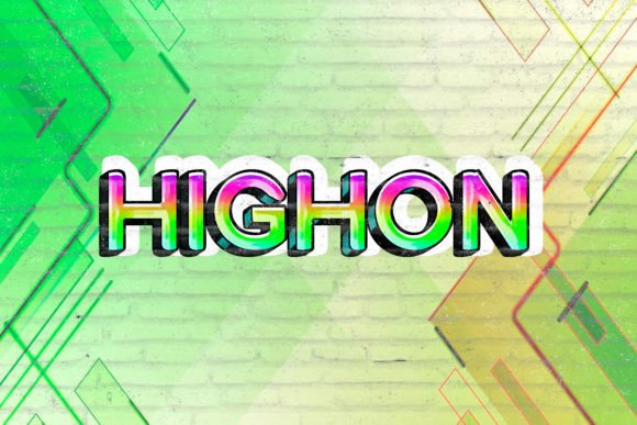 Highon Typeface for Bold Maker Designs