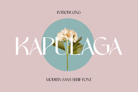 Kapulaga Font for Modern Editorial Design