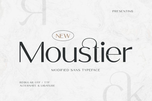 Moustier: A Modern Sans Serif Font for Business Branding