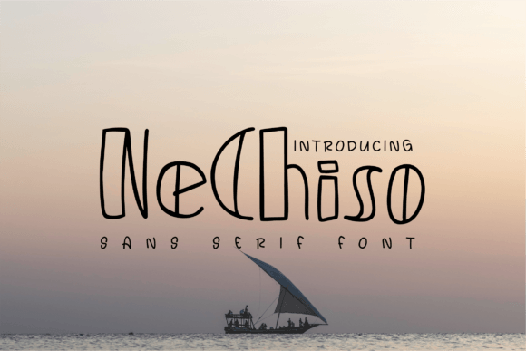 Nechiso: The Bold Sans Serif Font for Modern Branding