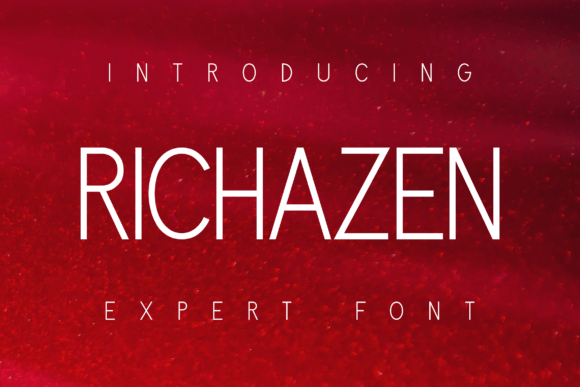 Richazen: The Modern Sans Serif Font for Makers