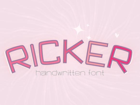 Ricker: A Timeless Sans Serif Font for Makers