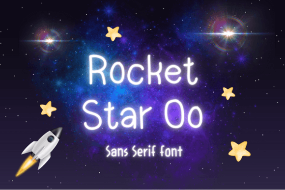 Rocket Star Oo Font for Bold Marketing