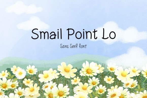 Smail Point Lo: The Handwritten Typeface for Modern Brands