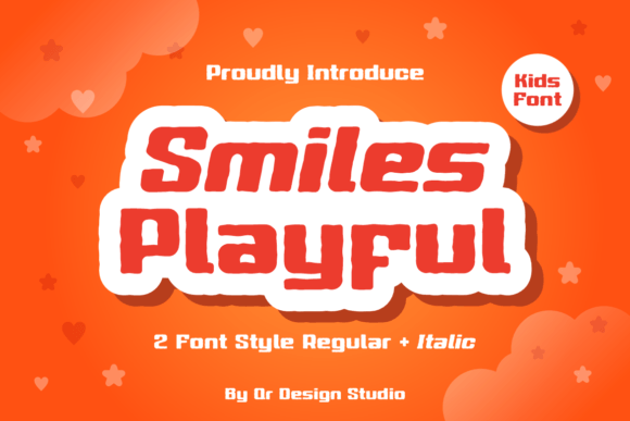 Smiles Playful Font for Bold Maker Branding