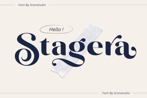 Stagera Font Review: Elegant Sans Serif for Designers