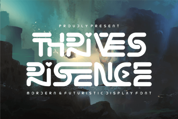 Thrives Risence: A Futuristic Sans Serif Typeface Review