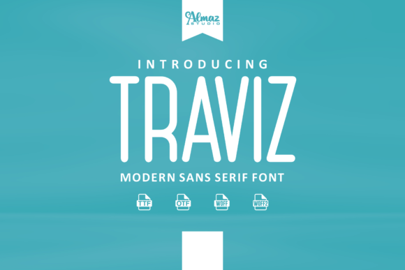 Traviz Font: Compact Sans Serif for Modern Branding