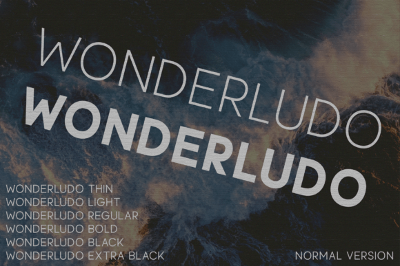 Wonderludo Typeface for Modern Web Design